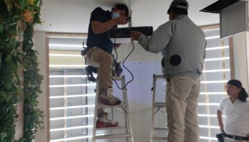 モデルルームプロジェクター設置工事